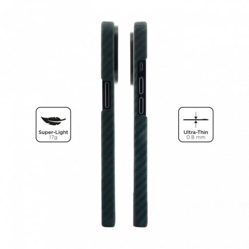 Huse iPhone 14 Pro, Husa iPhone 14 Pro Clip-On, made from Aramid Fiber, Kevlar, Compatibila MagSafe - vetter.store _5
