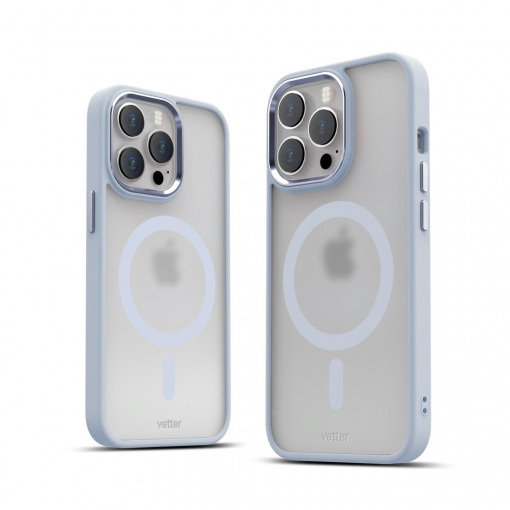 Huse iPhone 13 Pro, Husa iPhone 13 Pro Clip-On Hybrid Matt, Royal Albastra - vetter.store _1