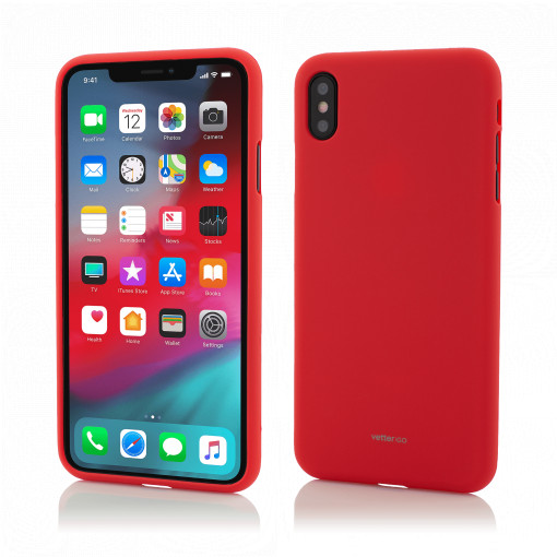 Husa iPhone XS Max Soft Touch,Rosu