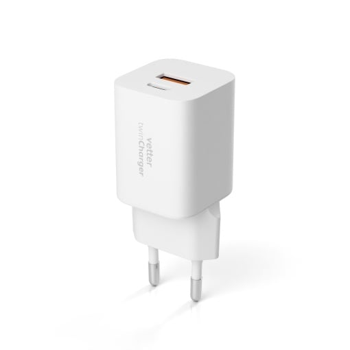 Incarcator de priza Twin Charger, PD si PPS, Dual Port, 33W - Img 2