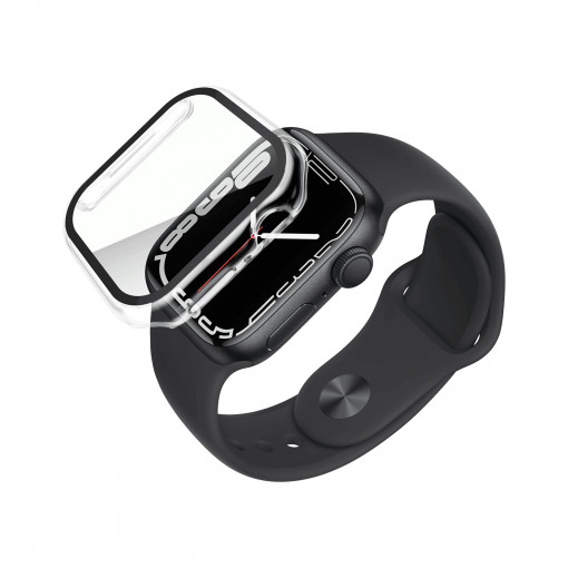Protectie invisiGUARD, All round protective case for Apple Watch 9, 8, 7, 6, 5, 4, 40/41mm