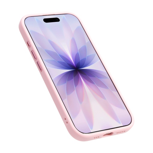 Husa pentru iPhone 17, Clip-On Hybrid, Matt, MagSafe Compatible, Pink - Img 2