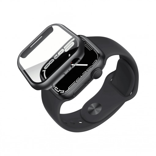 Protectie invisiGUARD, All round protective case for Apple Watch 9, 8, 7, 6, 5, 4, 40/41mm