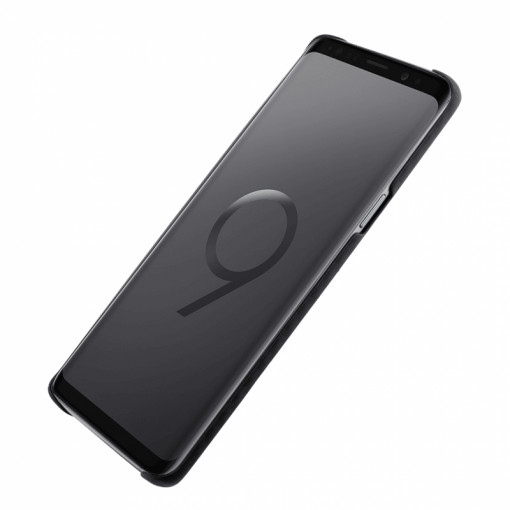 Husa Kevlar din fibra de aramida neagra pentru Samsung Galaxy S9
