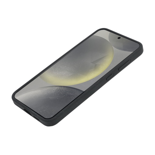 Husa Samsung Galaxy S25 Clip-On Soft Touch Silk Series Mag Safe Compatible, Black - vetter.store