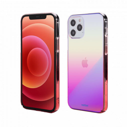 Husa iPhone 12 Pro Max, Smart Case Aurora, Roz