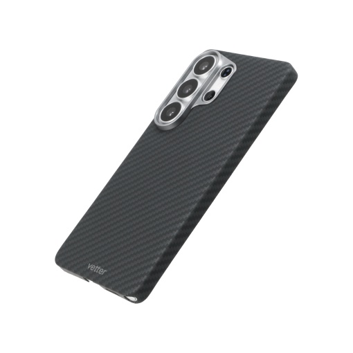 Pouch for Samsung Galaxy S26 Ultra Clip-On, made from Aramid Fibre, Kevlar, MagSafe Compatible, Black - Img 2
