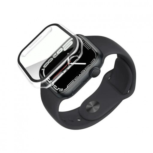 Protectie invisiGUARD, All round protective case for Apple Watch 9, 8, 7, 6, 5, 4, 44/45mm