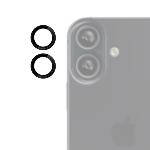 Folie pentru iPhone 17, Individual Camera Lens Protector, Black - vetter.store_1