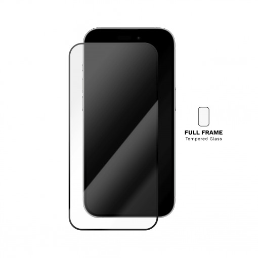 Huse iPhone 15 Pro Max, Folie iPhone 15 Pro Max, Full Frame Tempered Glass Vetter GO - vetter.store _1