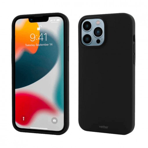 Husa iPhone 13 Pro Max Soft Touch Silk, Compatibila MagSafe