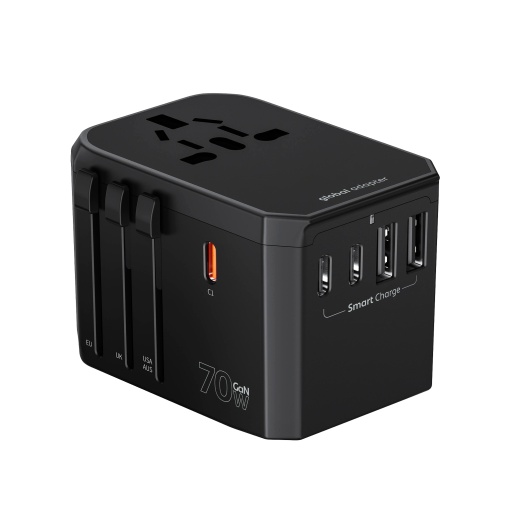 Incarcator/Adaptor de priza universal GaN Voyager 70W PD/PPS