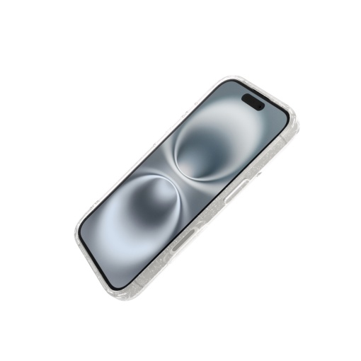 Huse iPhone 16, Husa iPhone 16, MagSafe Compatible, Soft Pro Glitter, Transparent - vetter.store_1