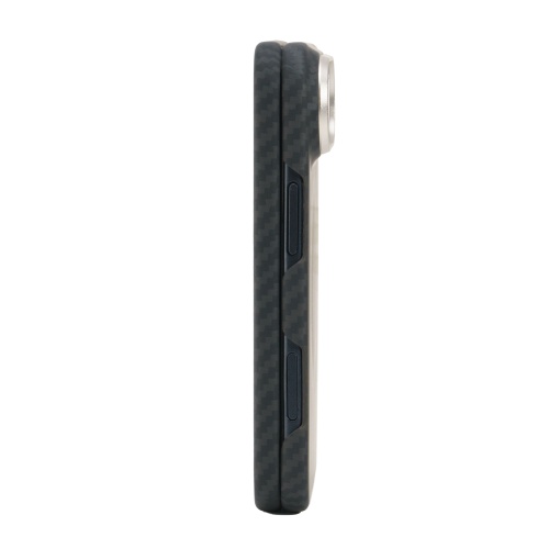 Husa Vetter Kevlar pentru iPhone Duo, profil lateral subtire cu telefonul pliat