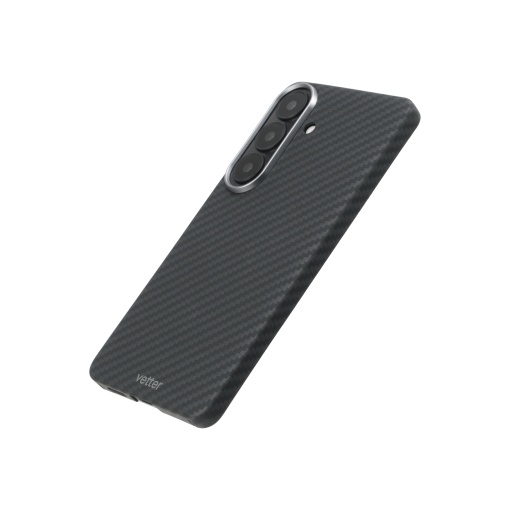 Husa pentru Samsung Galaxy S26, Clip-On MagSafe Compatible, made from Aramid Fiber, Kevlar, Black - Img 2