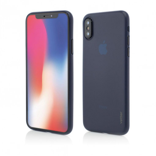 Vetter Case for iPhone XS, X, Clip-On, Ultra Thin Air Series, Blue
