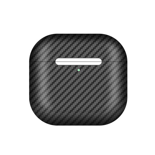Huse AirPods, Husa pentru AirPods 4, made from Carbon, Matt Black - vetter.store_1