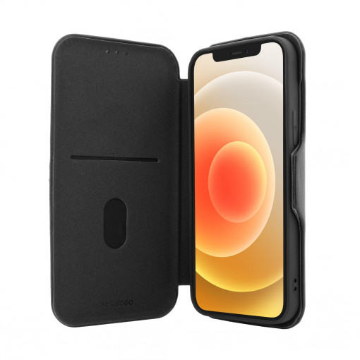 Coque Flip Series, iPhone 12 Pro Max, Vetter GO, Noir