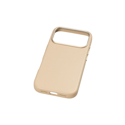 Husa leatherUP Class Refined Touch pentru iPhone 18 Pro Max, vedere din spate, fara telefon
