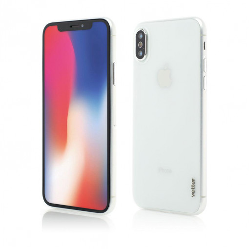 Vetter Case for iPhone XS, X, Clip-On, Ultra Thin Air Series, Transparent