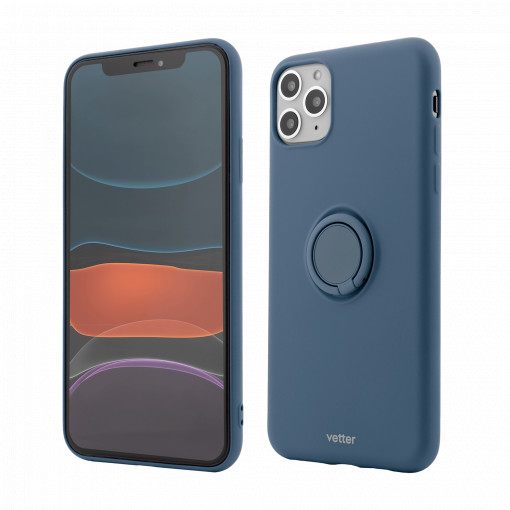 iPhone 11 Pro Max Case, Soft Pro with Magnetic iStand, Blue