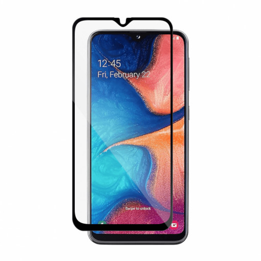Screen Protector Samsung Galaxy A20e, Full Frame and Glue Tempered Glass Vetter GO, Black