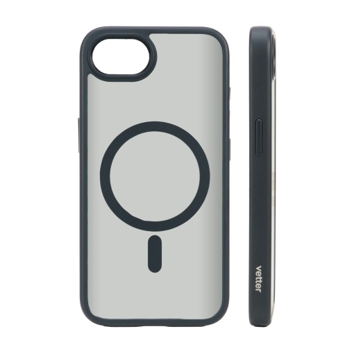Husa pentru iPhone 17e, 16e, Clip-On Hybrid, Matt, MagSafe Compatible, Black - Img 2