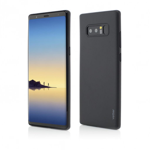 Vetter Case for Samsung Galaxy Note 8, Clip-On, Ultra Thin Air Series, Black