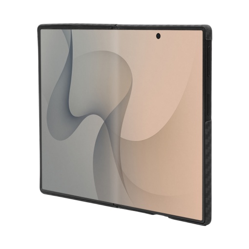 Husa Kevlar din fibra de aramida neagra pentru Samsung Galaxy Z Fold 8