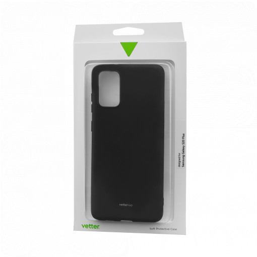 Case Vetter GO for Samsung Galaxy S20+, Soft Touch, Black