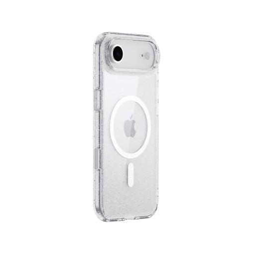 Husa pentru iPhone Air, MagSafe Compatible, Soft Pro Glitter, Transparent