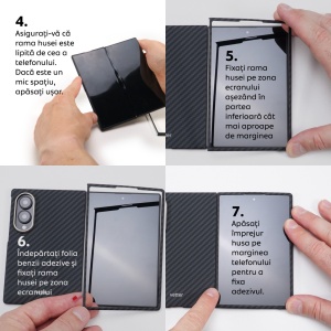 Husa Vetter Kevlar din fibra de aramida pentru Samsung Galaxy Z Fold 8