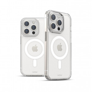 Huse iPhone 15 Pro Max, Husa iPhone 15 Pro Max Soft Pro, Compatibila MagSafe, Clear - vetter.store _3