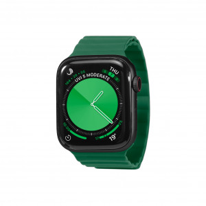 Curea keepON magnetica, Apple Watch 44/45/46 mm si Ultra, verde