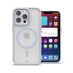 Huse iPhone 13 Pro, Husa iPhone 13 Pro Clip-On Hybrid Matt, Royal Albastra - vetter.store