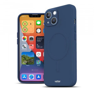 Husa iPhone 14 Plus Soft Pro Ultra, Compatibila MagSafe, Blue