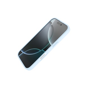 Huse iPhone 16 Pro Max, Husa iPhone 16 Pro Max, Clip-On Soft Touch Silk Series Mag Safe Compatible, Albastru - vetter.store _1