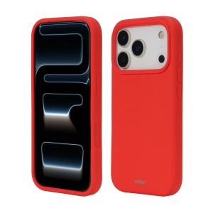 Husa iPhone 17 Pro, Clip-On Soft Touch Silk Series MagSafe Compatible, Red