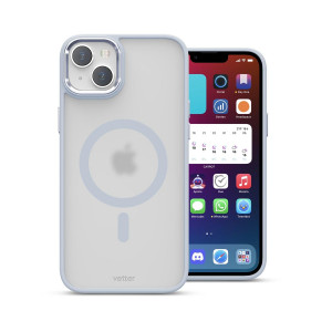 Huse iPhone 14, Husa iPhone 14 Clip-On Hybrid Matt, Royal Blue - vetter.store