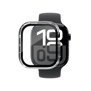 Protectie invisiGUARD, carcasa de protectie completa pentru Apple Watch 10, 42mm, Transparent de la Vetter