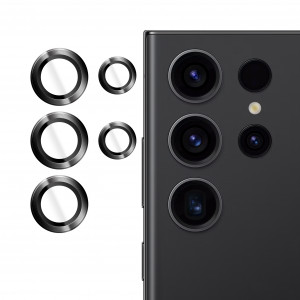 Folii Galaxy S24 Ultra, Folie/Geam de protectie Samsung Galaxy S24 Ultra, Individual Camera Lens Protector - vetter.store