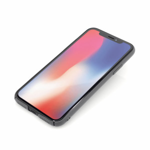 Outlet online GSM, 197, More Series, Husa iPhone XS, X Clip-On Vent Series LTD, Gri, vetter.store
