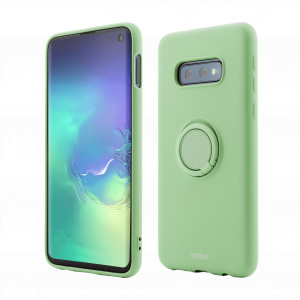Vetter Case pour Samsung Galaxy S10e, Soft Pro avec iStand magnétique, Vert