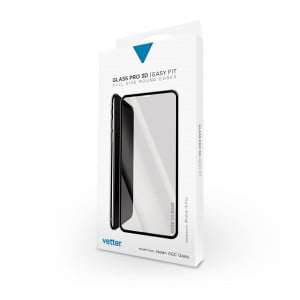 Folii iPhone 15 Pro, Folie iPhone 15 Pro, 3D Easy Fit Tempered Glass - vetter.store