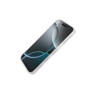 Huse iPhone 16 Pro Max, Husa iPhone 16 Pro Max, MagSafe Compatible, Soft Pro Glitter, Transparent - vetter.store_1