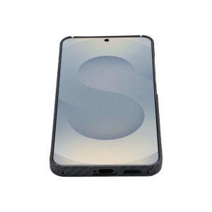 Huse Galaxy S25 Plus, Husa Samsung Galaxy S25 Plus Clip-On, made from Aramid Fiber, Kevlar, Compatibila MagSafe, Neagra - vetter.store_3