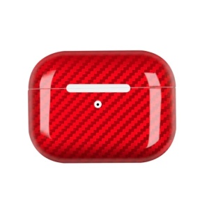 Huse AirPods, Husa AirPods Pro 2, made from Carbon, Rosu - vetter.store _1