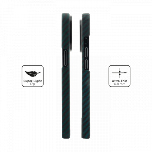 Huse iPhone 14 Pro, Husa iPhone 14 Pro Clip-On, made from Aramid Fiber, Kevlar, Compatibila MagSafe - vetter.store _5