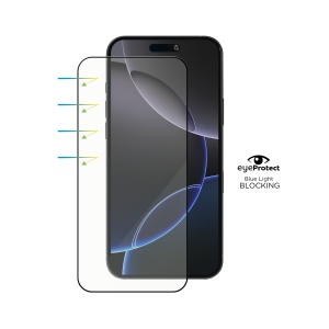 Folie iPhone 16 Pro Max, Eye Protector, Blue Light Blocking Tempered Glass - Img 1