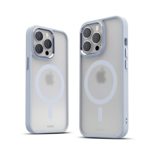 Huse iPhone 13 Pro, Husa iPhone 13 Pro Clip-On Hybrid Matt, Royal Albastra - vetter.store _1